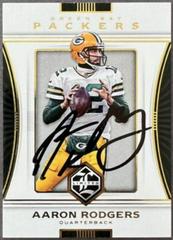 Aaron Rodgers [Autograph] #58 Football Cards 2017 Panini Prices