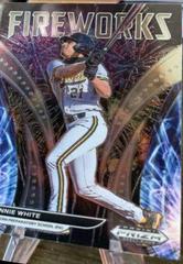 Lonnie White #F-LW Baseball Cards 2021 Panini Prizm Draft Picks Fireworks Prices