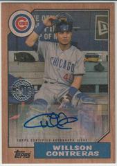 Willson Contreras [Maple Wood] #1987A-WCO Baseball Cards 2017 Topps 1987 Autographs Prices