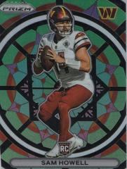 Sam Howell #SG-5 Football Cards 2022 Panini Prizm Stained Glass Prices