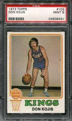 Don Kojis Basketball Cards 1973 Topps Prices