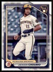 Jackson Chourio #BP-140 Baseball Cards 2024 Bowman Prospect Prices