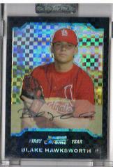 Blake Hawksworth [Xfractor] #328 Baseball Cards 2004 Bowman Chrome Prices