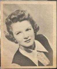 Claire Hodgson [Claire Trevor] Baseball Cards 1948 Swell Ruth Story Prices