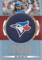 Bo Bichette [Blue] #TLP-BB Baseball Cards 2023 Topps Team Logo Patch Prices