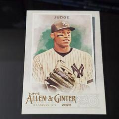 Aaron Judge #13 Baseball Cards 2020 Topps Allen & Ginter Prices