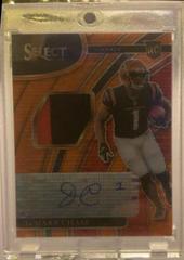 Ja'Marr Chase #RS-JCH Football Cards 2021 Panini Select Rookie Signatures Prices
