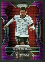 Jamal Musiala [Breakaway Purple] #108 Soccer Cards 2022 Panini Prizm World Cup Prices