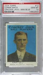 Connie Mack [Mini Blue] #12 Baseball Cards 2004 Topps Cracker Jack Prices