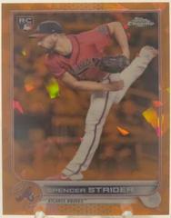 Spencer Strider [Orange] #509 Baseball Cards 2022 Topps Chrome Sapphire Prices