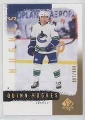 Quinn Hughes [Spectrum] Hockey Cards 2020 SP Authentic 2000-01 Retro Prices