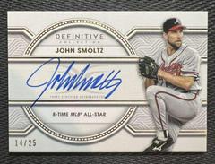 John Smoltz Baseball Cards 2022 Topps Definitive Autograph Collection Prices