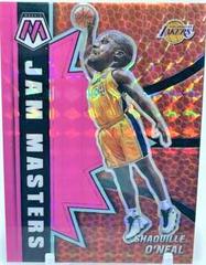 Shaquille O'Neal [Pink Fluorescent] Basketball Cards 2020 Panini Mosaic Jam Masters Prices