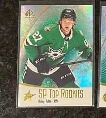 Riley Tufte [Green] Hockey Cards 2021 SP Authentic Top Rookies Prices