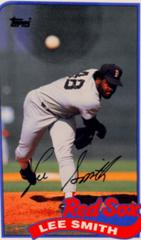 Lee Smith #144 Baseball Cards 1989 Topps Ljn Baseball Talk Prices
