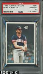 Bert Blyleven #247 Baseball Cards 1985 Topps Stickers Prices