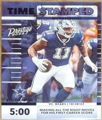 Micah Parsons [Purple] #TS-2 Football Cards 2023 Panini Prestige Time Stamped Prices