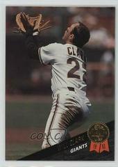 Will Clark #247 Baseball Cards 1993 Leaf Prices