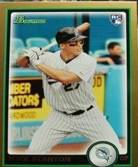 Mike Stanton [Gold] Baseball Cards 2010 Bowman Draft Picks Prices