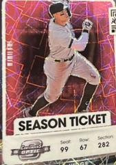 Aaron Judge [Optic Pink Velocity] #59 Baseball Cards 2021 Panini Contenders Prices