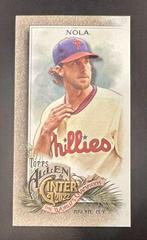 Aaron Nola [Mini Gold Border] #160 Baseball Cards 2022 Topps Allen & Ginter Prices