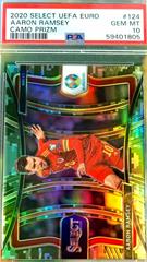 Aaron Ramsey [Camo Prizm] Soccer Cards 2020 Panini Select UEFA Euro Prices