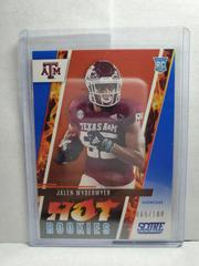 Jalen Wydermyer [Showcase] #HR13 Football Cards 2022 Panini Score Hot Rookies Prices