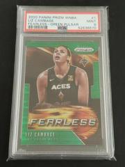 Liz Cambage [Prizm Green Pulsar] #1 Basketball Cards 2020 Panini Prizm WNBA Fearless Prices