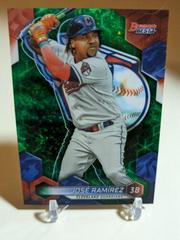 Jose Ramirez [Green Mini Diamond] #16 Baseball Cards 2023 Bowman's Best Prices
