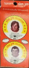 Paul Krause Football Cards 1978 Slim Jim Discs Prices