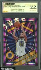 Stephen Curry [Purple Laser] #6 Basketball Cards 2020 Donruss Complete Players Prices