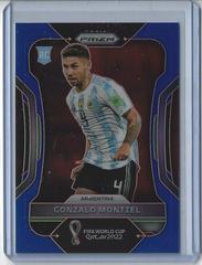 Gonzalo Montiel [Blue] Soccer Cards 2022 Panini Prizm World Cup Prices