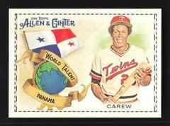 Rod Carew #WT-33 Baseball Cards 2018 Topps Allen & Ginter World Talent Prices