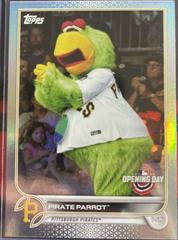 Pirate Parrot [Rainbow Foil] Baseball Cards 2022 Topps Opening Day Mascots Prices