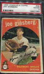 Joe Ginsberg #66 Baseball Cards 1959 Venezuela Topps Prices