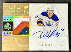 Dylan Holloway [Patch] #RFWA-DH Hockey Cards 2022 SP Authentic 2012-13 Retro Future Watch Autographs Prices