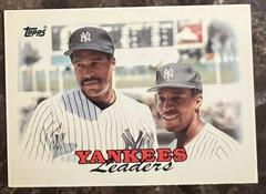 Yankees Leaders [W. Randolph, D. Winfield] #459 Baseball Cards 1988 Topps Tiffany Prices