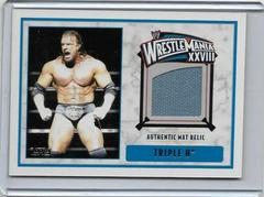 Triple H Wrestling Cards 2012 Topps WWE WrestleMania XXVIII Mat Relics Prices