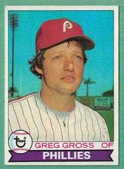 Greg Gross #22 Baseball Cards 1979 Topps Burger King Phillies Prices