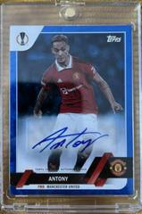 Antony [Blue Icy] #A-A Soccer Cards 2022 Topps UEFA Club Competitions Autographs Prices
