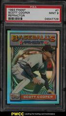 Scott Cooper [Refractor] #7 Baseball Cards 1993 Finest Prices
