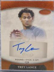 Trey Lance [Bronze] #ASP-65 Football Cards 2021 Sage Aspire Autographs Prices