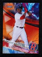 Rafael Devers [Orange Refractor] #TP-12 Baseball Cards 2017 Bowman's Best Top Prospects Prices