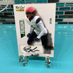 Bryan Cook [Green Sparkle Foil] #MB-A Football Cards 2022 Wild Card Matte Autographs Prices