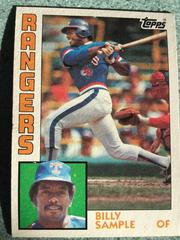 Billy Sample #12 Baseball Cards 1984 Topps Prices