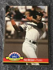 Fred McGriff #LL-2 Baseball Cards 1993 Panini Donruss Long Ball Leaders Prices