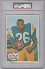 Brad Hubbert #12 Football Cards 1968 Topps Posters Prices