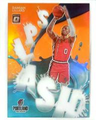 Damian Lillard [Orange] #5 Basketball Cards 2020 Panini Donruss Optic Splash Prices