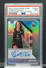 Sabrina Ionescu [Prizm Silver] #SG-SIO Basketball Cards 2020 Panini Prizm WNBA Signatures Prices