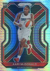 Aari McDonald [Hyper Prizm] #91 Basketball Cards 2021 Panini Prizm WNBA Prices
